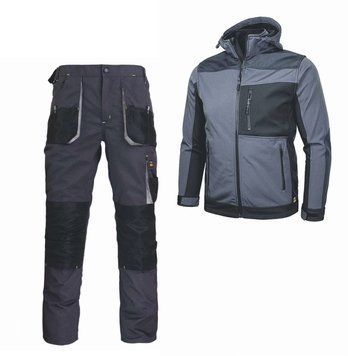 Костюм робочий Foreco з штанів та куртки Softshell Польща 2735649440 фото