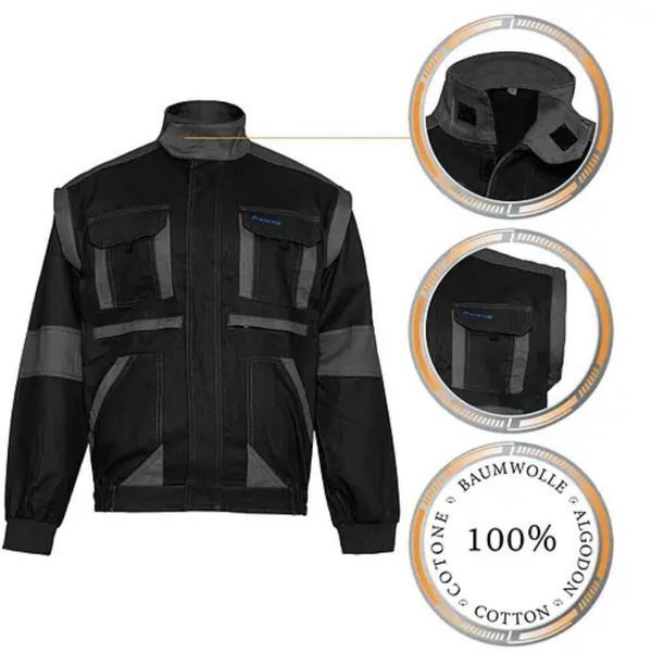 Куртка рабочая PROCOTTON GREY Польша ,спецовка польськая качественная ,спецодежда ХБ рабочая Artmaster 44 107 фото